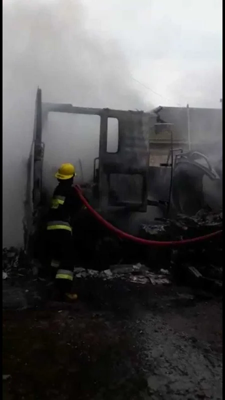 İmişlidə benzin daşıyan avtomaşın partlayıb - VİDEO - YENİLƏNİB