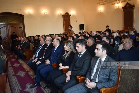 Gəncədə 20 Yanvar hadisələrinə həsr olunan konfrans keçirilib