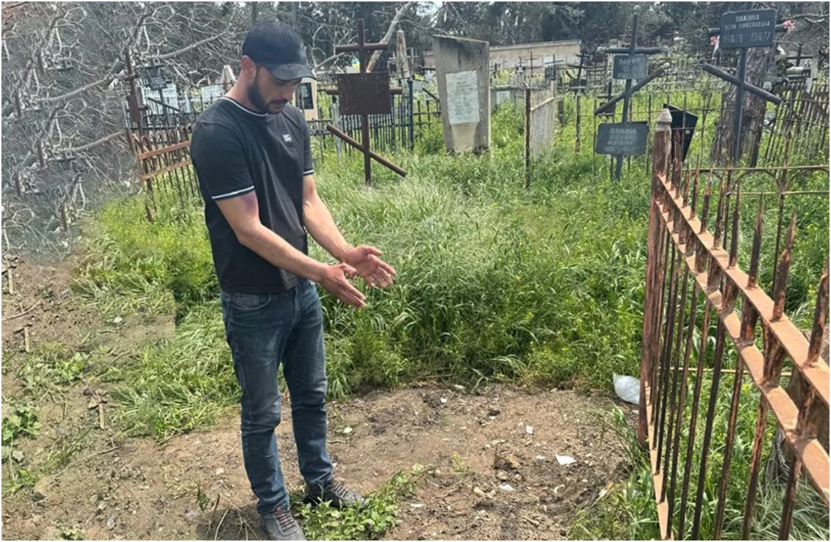 Qəbirlərdən qızıl dişlər oğurlayan şəxs saxlanılıb