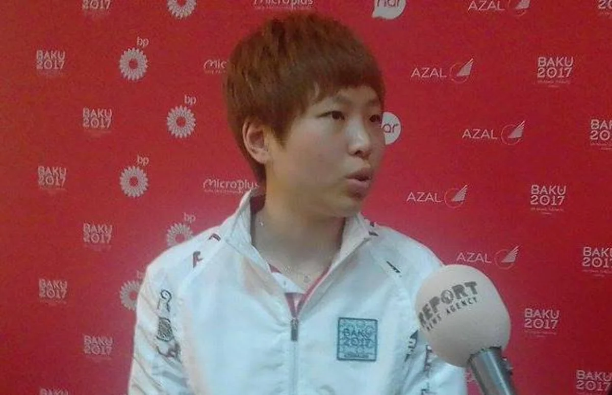 Miao Vanq: Azərbaycanda stolüstü tennis orta səviyyədədir