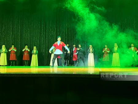 Ankarada Azərbaycan milli rəqsləri təqdim edilib