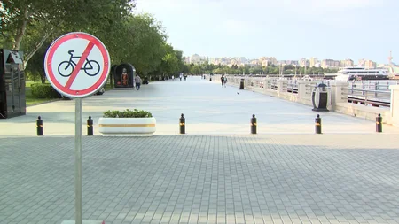 Polis Dənizkənarı Milli Parkda velosipedçilərə qarşı reyd keçirib