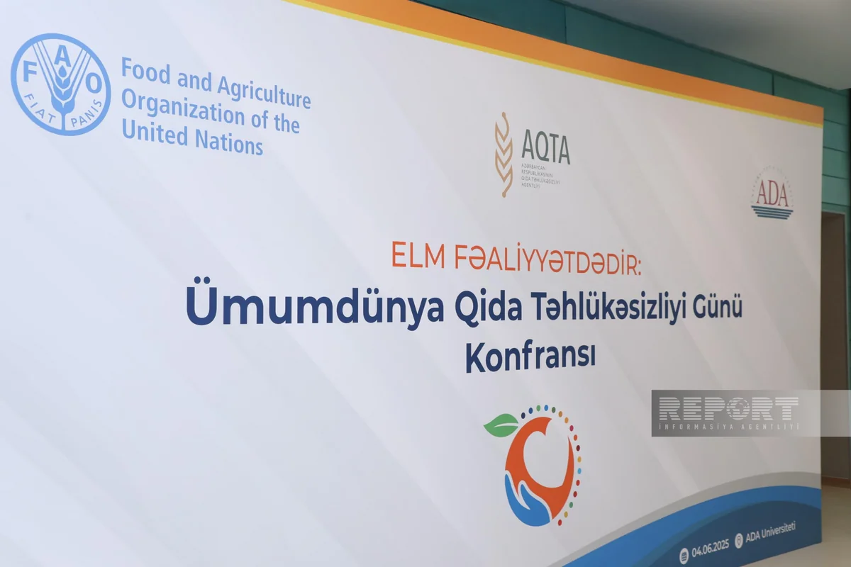 Ümumdünya Qida Təhlükəsizliyi Günü ilə bağlı beynəlxalq konfrans keçirilib - YENİLƏNİB