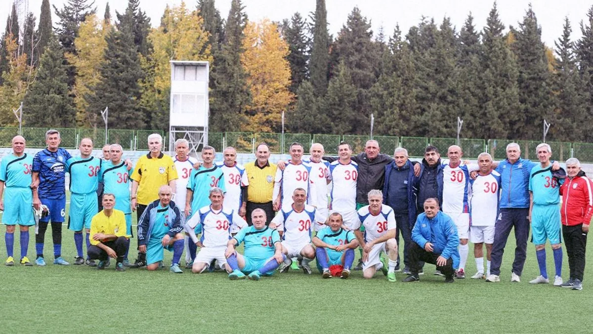 “Turan” və “Kəpəz”in veteranları arasında yoldaşlıq oyunu keçirilib