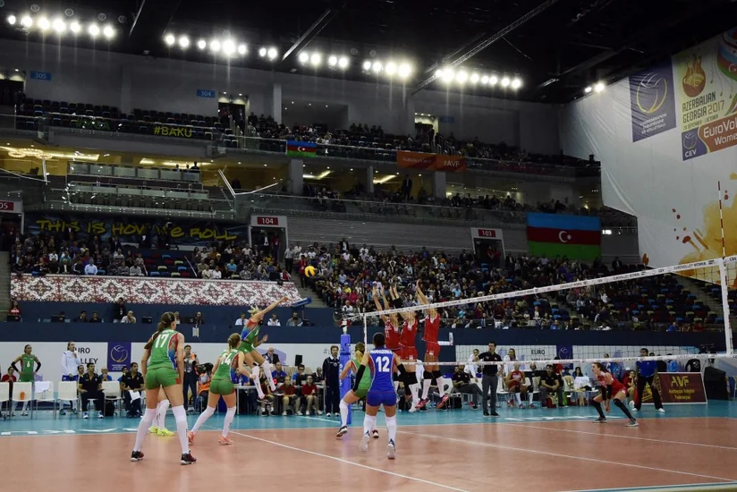 Voleybolçu qadınlardan ibarət Azərbaycan milli komandası Avropa çempionatında 4-cü yeri tutub