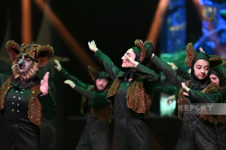 Azərbaycan Gimnastika Federasiyasının təşkilatçılığı ilə yeni il şousu keçirilib