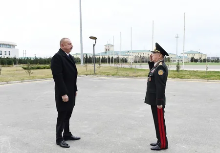 Prezident FHN-in idman-sağlamlıq klubunun açılışında iştirak edib - YENİLƏNİB