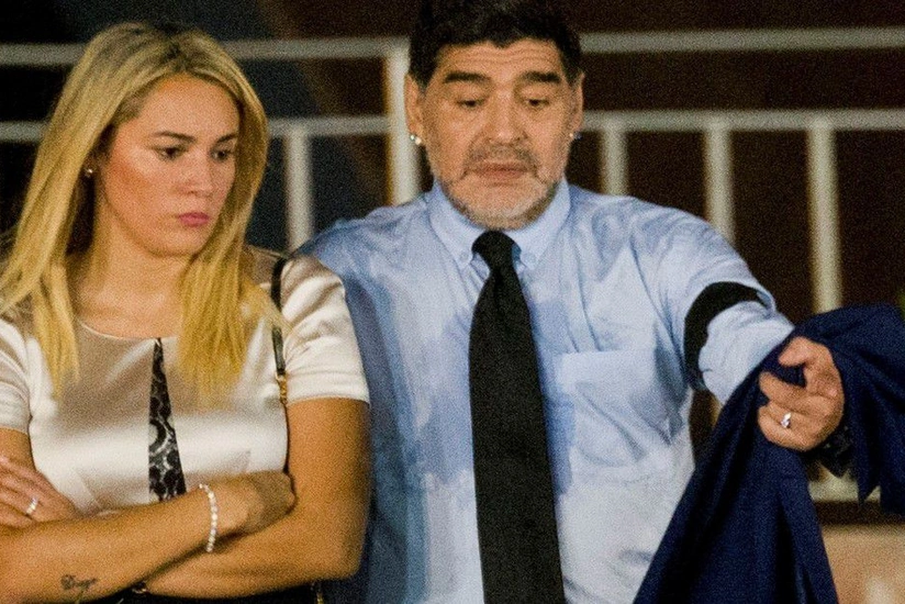 Диего Марадона намерен судиться с бывшей девушкой