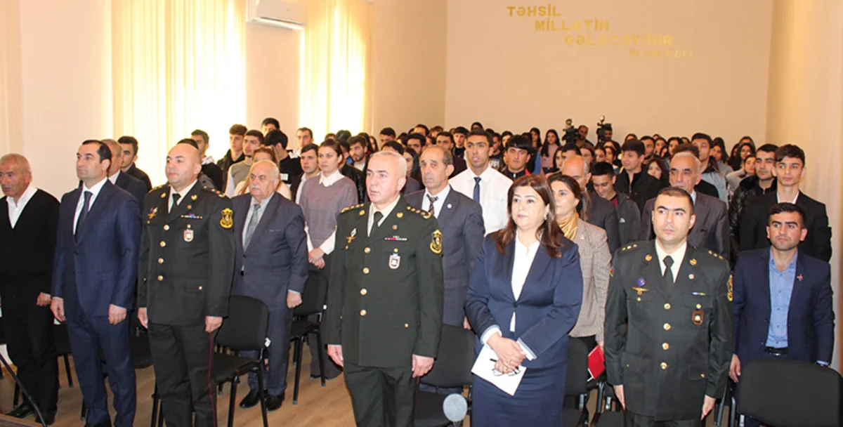 Şamaxıda “Zəfərin mübarək, Vətən!” mövzusunda konfrans keçirilib