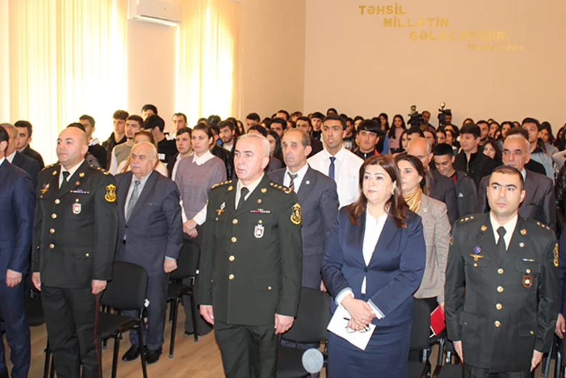 Şamaxıda “Zəfərin mübarək, Vətən!” mövzusunda konfrans keçirilib