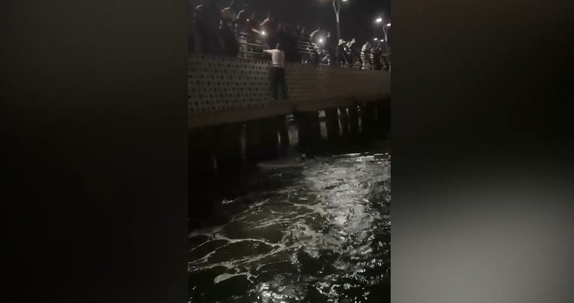 Bakıda dənizdə batmaq təhlükəsi olan 26 yaşlı kişi xilas edilib