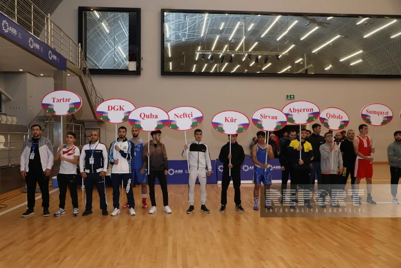 Boks üzrə Azərbaycan çempionatının açılış mərasimi olub