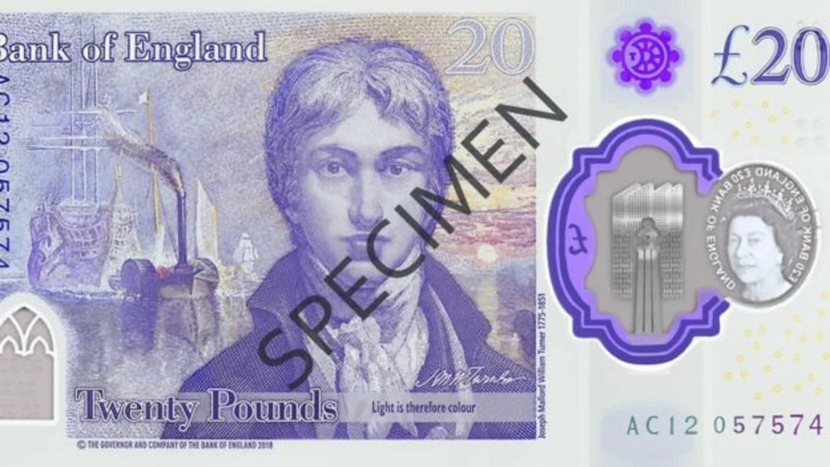 Britaniyada dövriyyəyə yeni əsginas buraxıldı