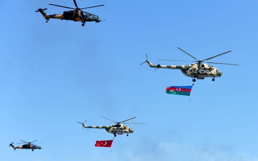 Naxçıvanda Azərbaycan-Türkiyə birgə hərbi təlimləri keçirilib