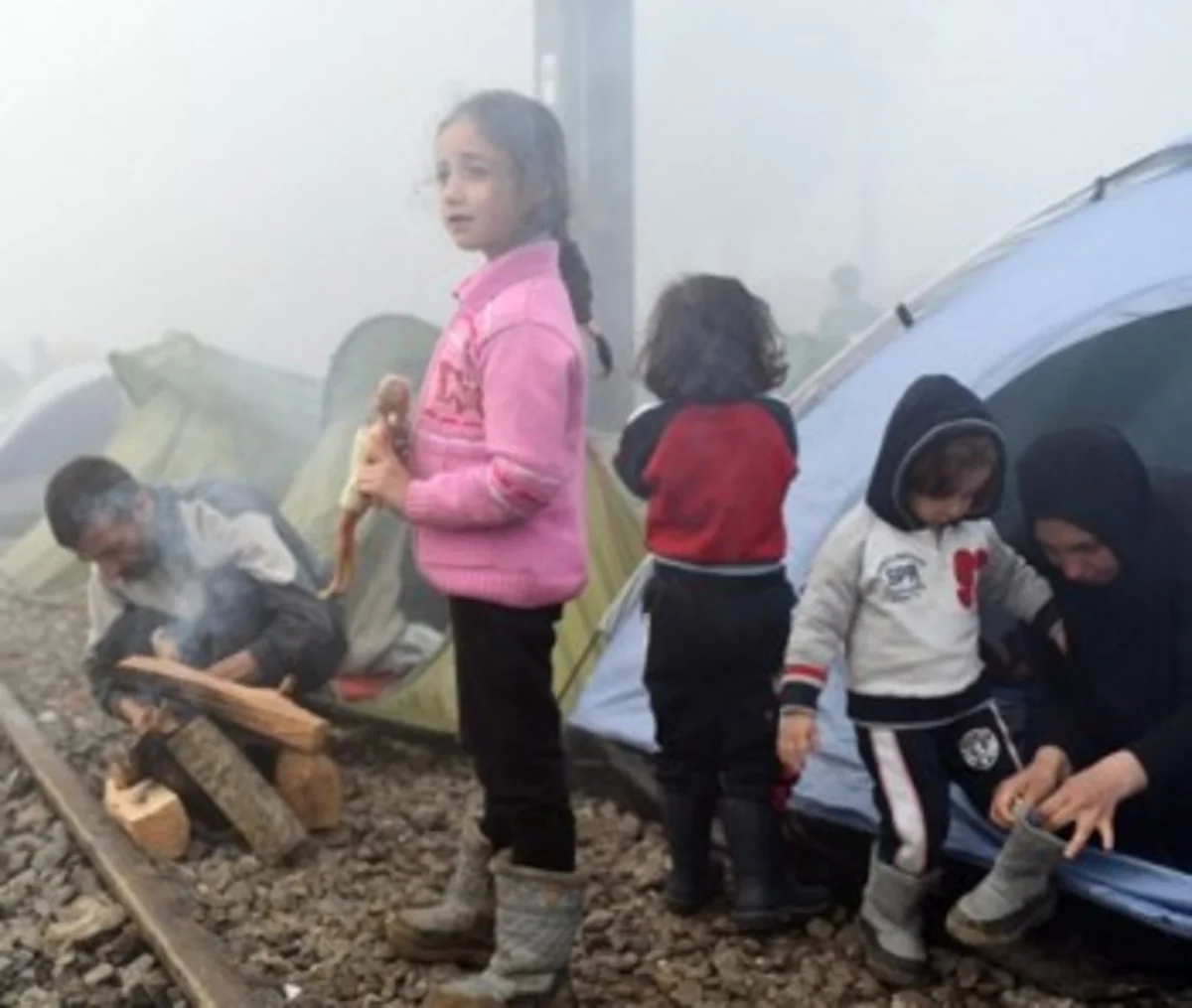 Avropada havaların soyuması qaçqın uşaqların vəziyyətini pisləşdirib