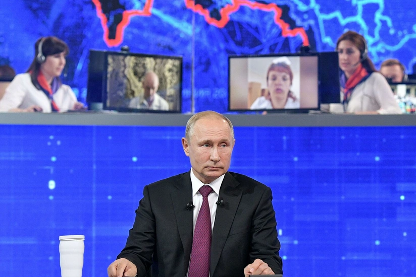 Опубликована дата прямой линии Путина