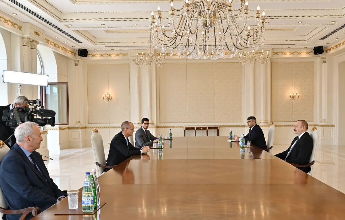 President of Azerbaijan receives Israel's Minister of Agriculture