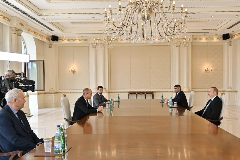Президент Азербайджана принял министра сельского хозяйства Израиля