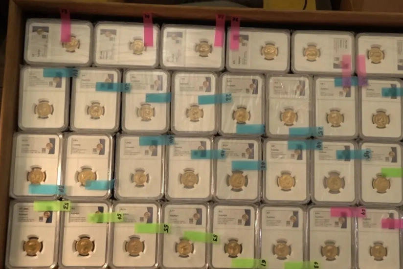 Rare gold coins stolen from French museum found in Moscow