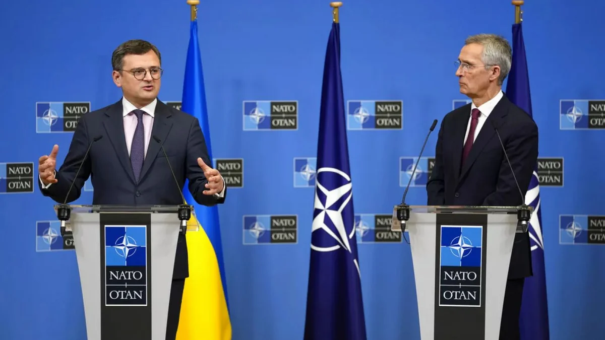 Ukrayna XİN başçısı NATO baş katibi ilə döyüş meydanındakı son durumu müzakirə edib