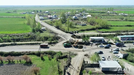 В Барде началась реконструкция дороги Гарагаджы-Мирзаджафарли-Моллагюлляр