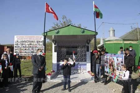 Cəlilabadda şəhid bulağının açılışı olub