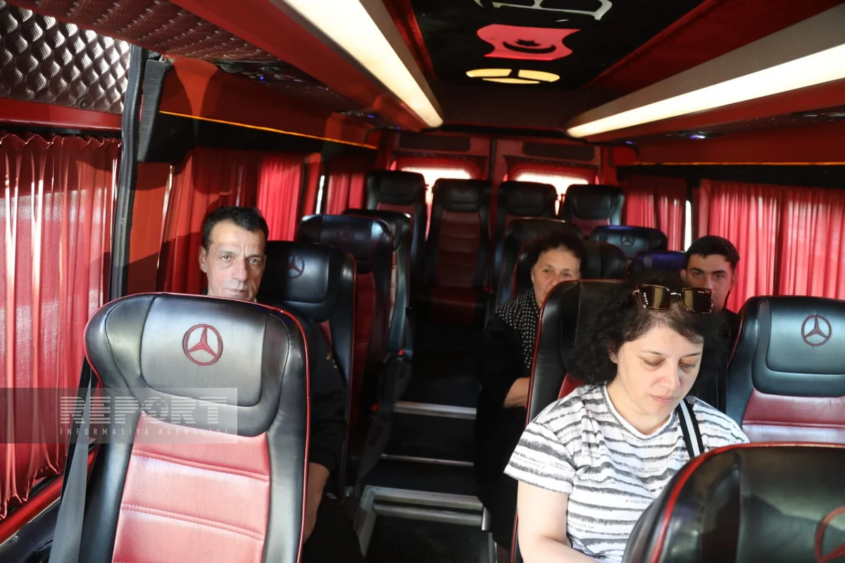 Bakıdan yola salınan köç Kəngərliyə çatıb, mənzillərin açarları təqdim edilib - YENİLƏNİB-2