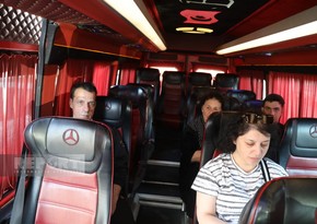 Bakıdan yola salınan köç Kəngərliyə çatıb, mənzillərin açarları təqdim edilib - YENİLƏNİB-2