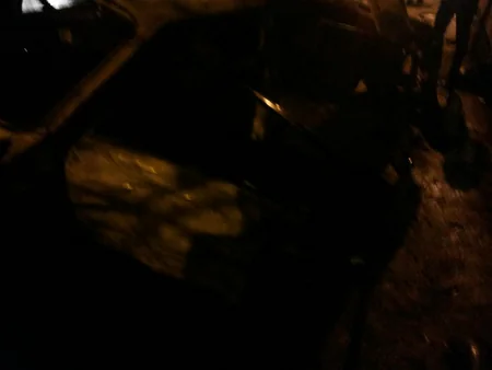 ​Lənkəranda yaralı aparan Ambulance qəzaya düşüb - FOTO