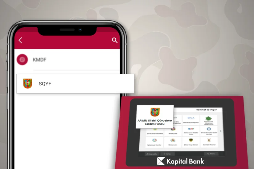 “BirBank” vasitəsilə Silahlı Qüvvələrə yardım etmək mümkün oldu