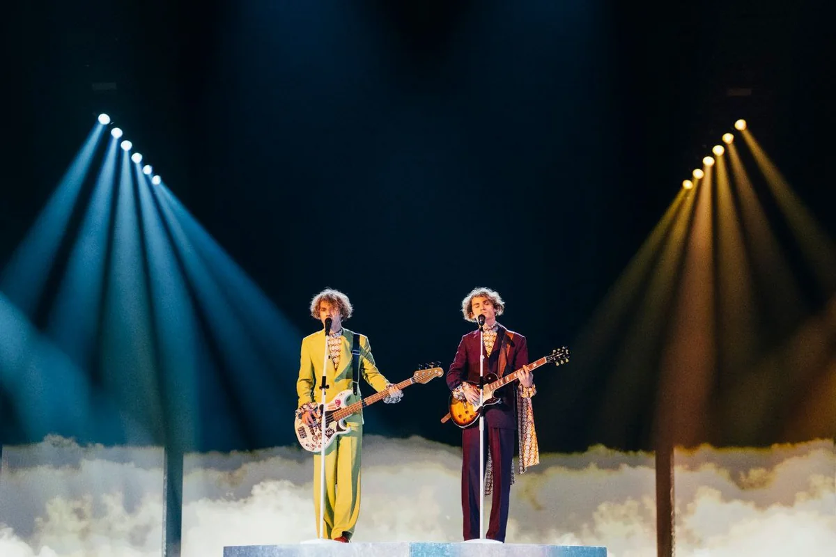 Azerbaijani duet holds first rehearsal at Eurovision