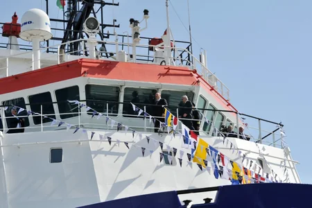 President Ilham Aliyev attends ceremony to launch “Jabrayil” and “Gubadli” ships