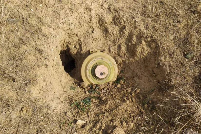 Ağdamda tank əleyhinə mina tapılıb