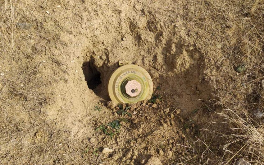 Ağdamda tank əleyhinə mina tapılıb