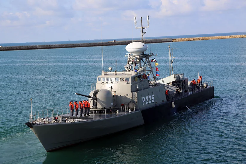 В рамках конкурса Кубок моря - 2017 проведены артиллерийские стрельбы по морской мине