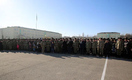 Müdafiə naziri “Açıq qapı” günündə Qusar rayonunda olub