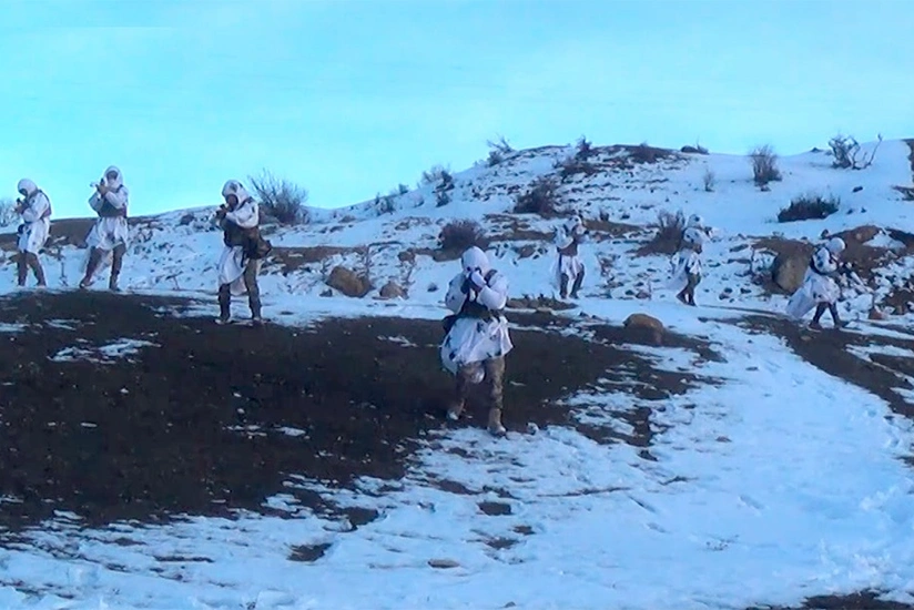 Commando military unit holds training sessions