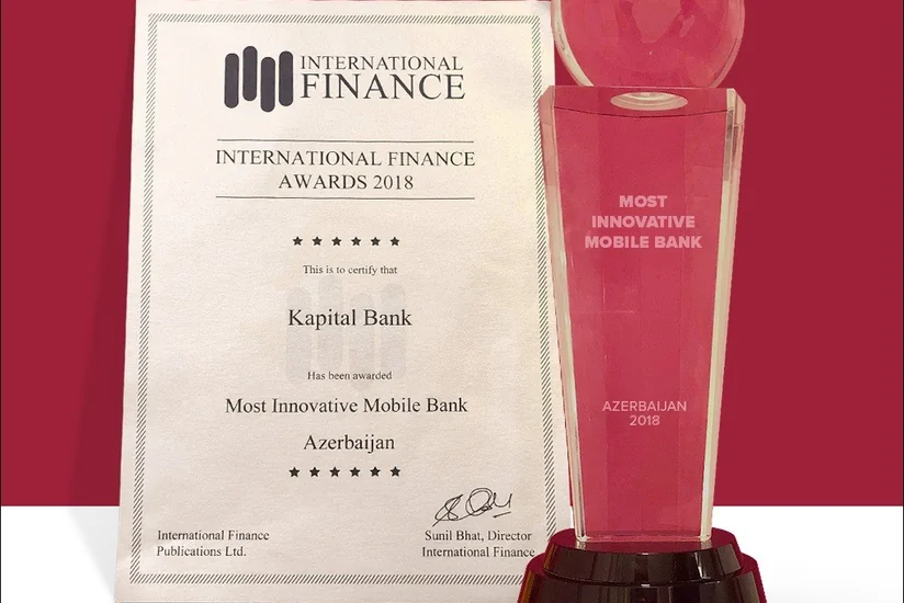 BirBank tətbiqi “Ən innovativ mobil bank” seçilib