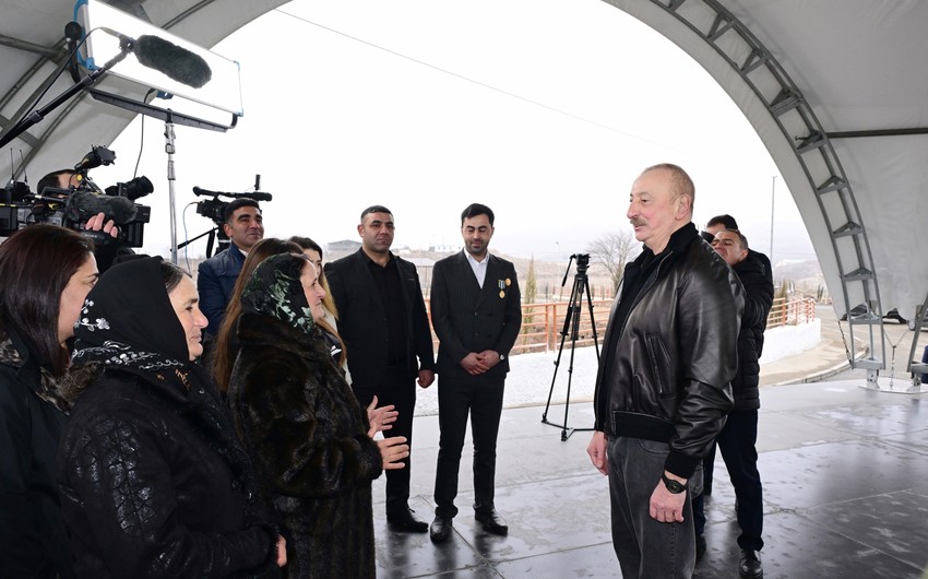 President Ilham Aliyev: It is the duty of our state to create the best conditions for people who spent years longing for their homeland