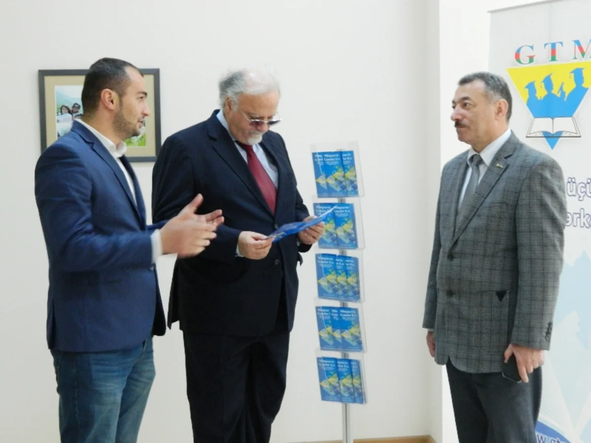 Paskal Mönye Mingəçevirdə gənclər təşkilatında olub