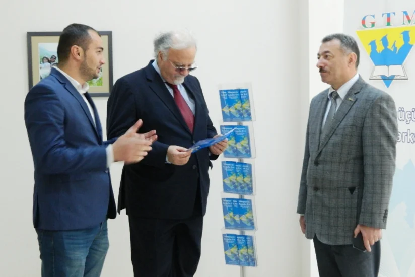 Paskal Mönye Mingəçevirdə gənclər təşkilatında olub