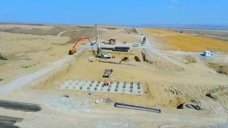 Horadiz-Cəbrayıl-Zəngilan-Ağbənd avtomobil yolunda tunellərin inşasına başlanılıb