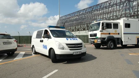 Aeroportda “partlayıcı maddə” barədə şərti məlumata əsasən əməliyyat simulyasiya edilib - TƏLİM