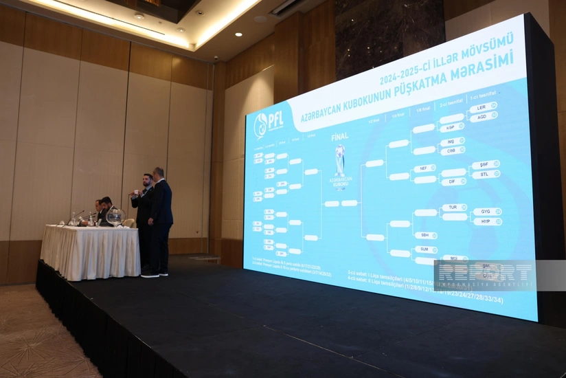 Azərbaycan Kubokunun 2024/2025 mövsümünün püşkü atılıb
