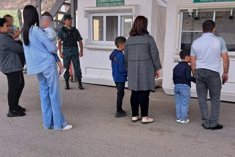 “Laçın” sərhəd-buraxılış məntəqəsindən erməniəsilli şəxslərin sərbəst keçidi təmin edilib