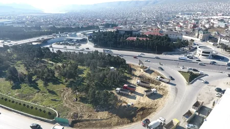 Avtovağzalın qarşısından keçən magistral yol genişləndiriləcək