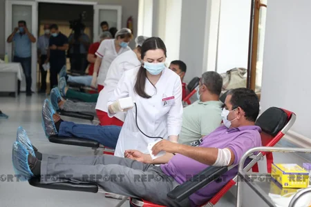 Aşura ilə əlaqədar qanvermə aksiyası keçirilir