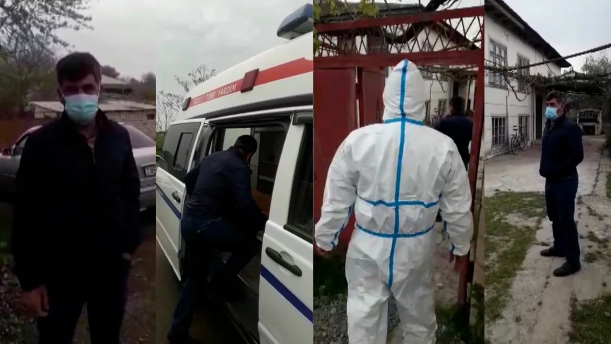Salyanda qayınatasının yasına gedən koronavirus xəstəsi saxlanıldı