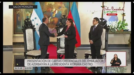 Honduras Prezidenti Azərbaycan səfirinin etimadnaməsini qəbul edib