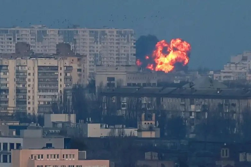 Kiyevə raket hücumu - ölən və yaralananlar var